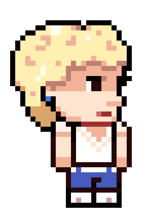 Kath Kim Pixel Sticker