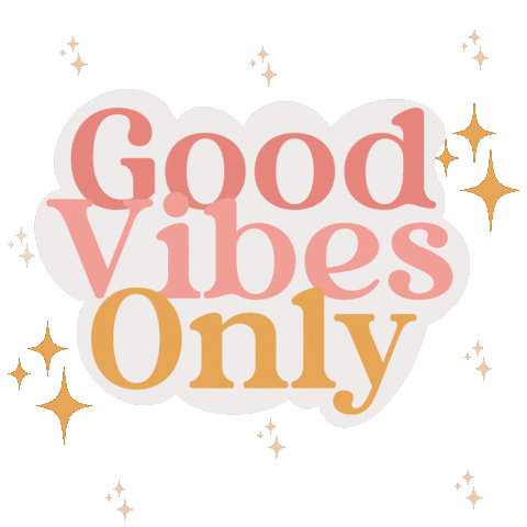 Happy Vibes Sticker