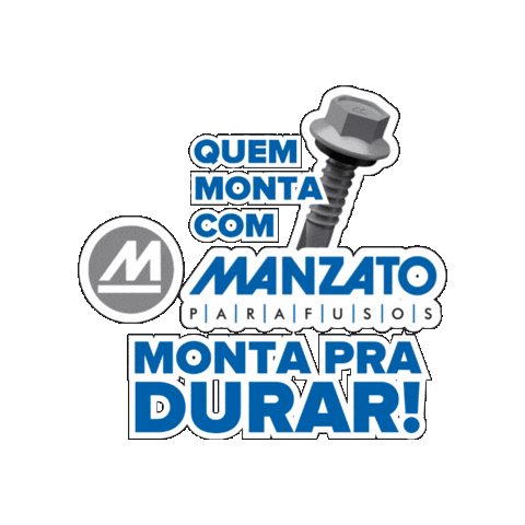 Manzato Parafusos Sticker