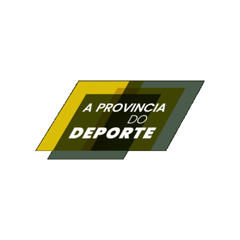 Deporte Depo Sticker by Deputación de Pontevedra