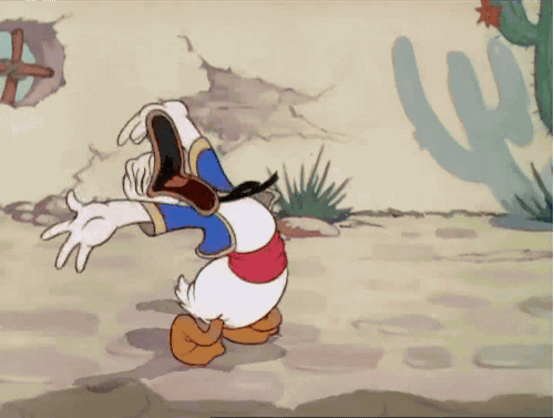 Image result for laughing donald duck gif