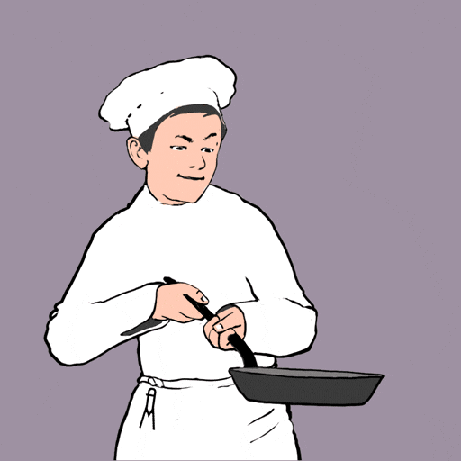 Chef Baking GIF