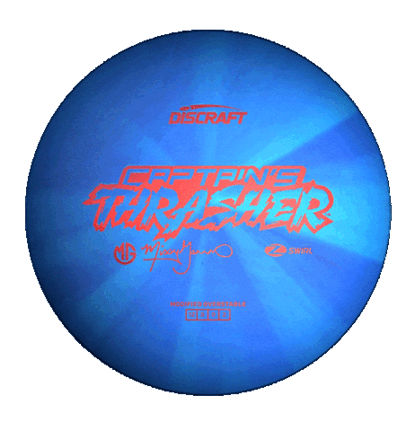 Captain Frisbee Sticker by Discraft