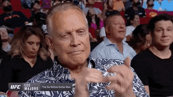 Lee Majors Thumbs Up GIF by UFC