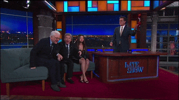 Selena Gomez GIF by The Late Show With Stephen Colbert