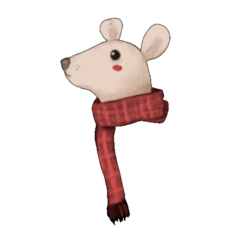 Mouse Natal Sticker