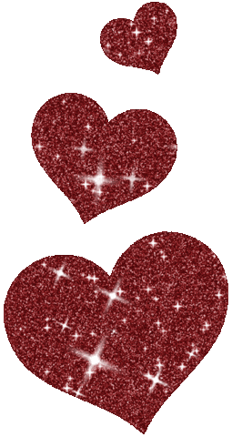 Black Moon Hearts Sticker by blackmooncosmetics