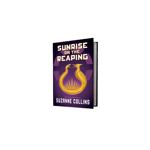 Currently Reading Suzanne Collins Sticker by The Hunger Games Books