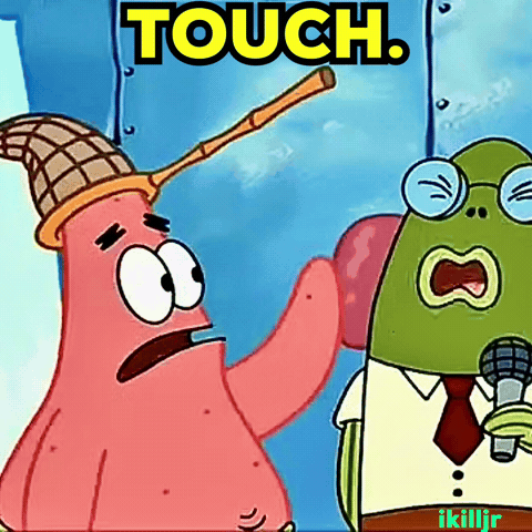 Fish Touching GIF