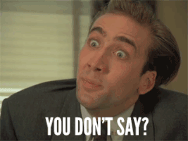 You Dont Say Nicholas Cage GIF