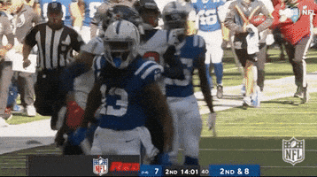Flexing Indianapolis Colts GIF by NFL