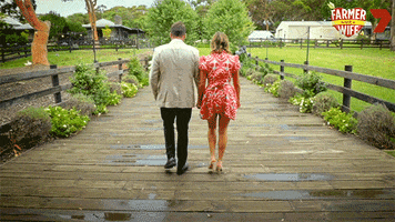 Couple Walk Away GIF by Channel 7
