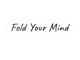 Fold Your Mind Sticker