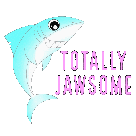 Funny Shark Sticker by Paperchase for iOS & Android | GIPHY