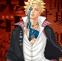 Boruto Uzumaki Look GIF