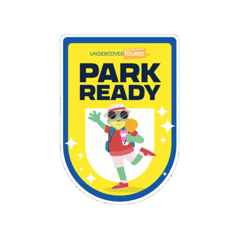 Disney Badge Sticker by Undercover Tourist