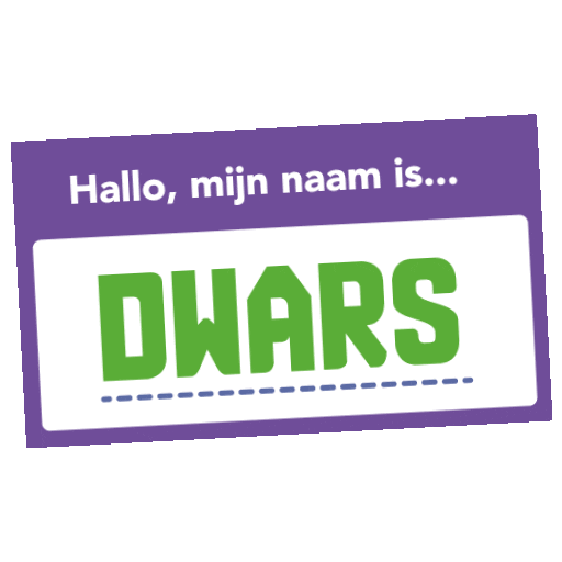 Sticker by DWARS, GroenLinkse Jongeren