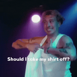 Shirt Off GIF by PayFre$ho