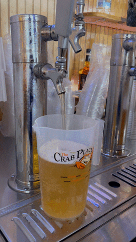 Beer Satisfying GIF by The Crab Place