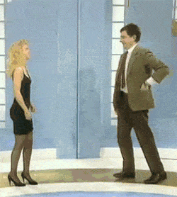 Mr Bean GIF