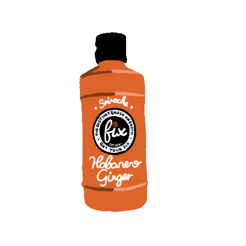 Habanero Sticker by Fix Hot Sauce