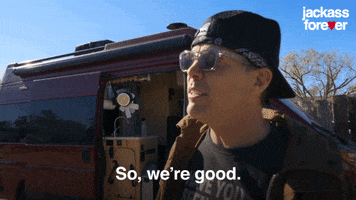Doing Well All Good GIF by Jackass Forever