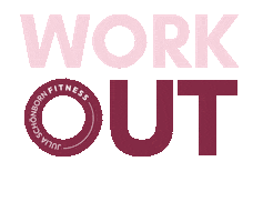 Julia Schönborn Fitness Sticker