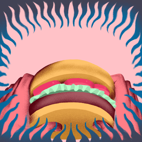 Fast Food Animation GIF by richard a chance