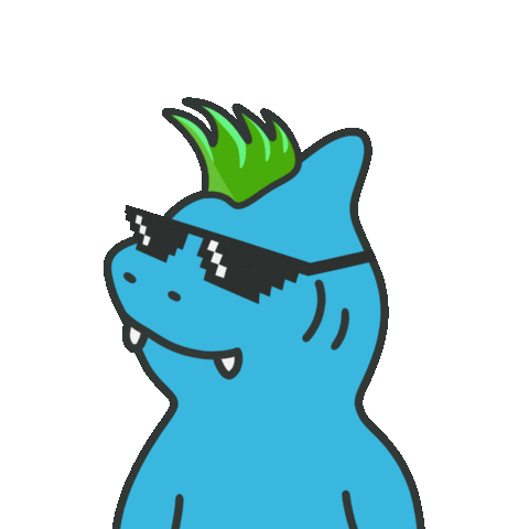 Happy Moon Sticker by Chummy Fin Club