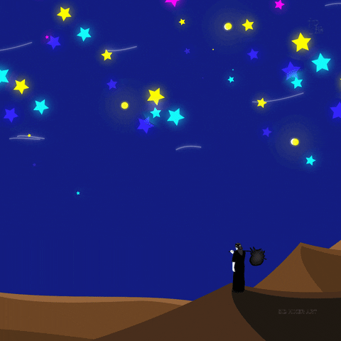 Night Stars GIF