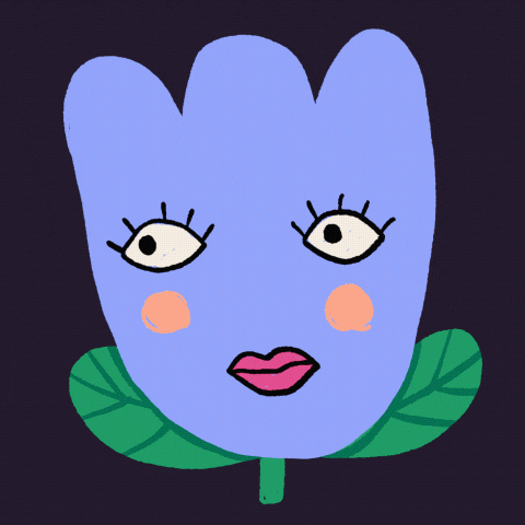 Beauty Observing GIF by Friederike Olsson - Illustration