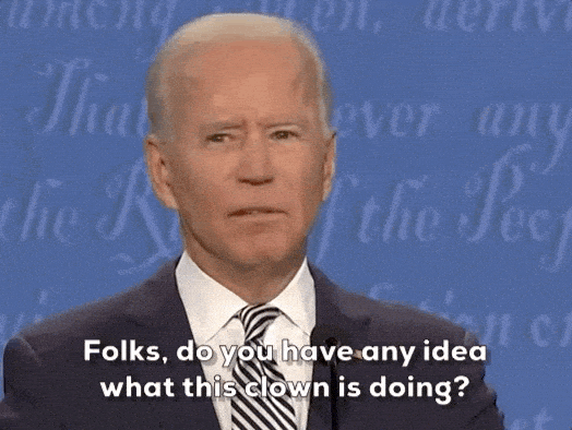 Giphy - Joe Biden Clown GIF by Election 2020