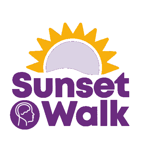 We Did It Sunset Sticker by Hersenstichting