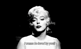 I Love You Marilyn GIF