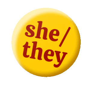 Pronouns Sticker by USC