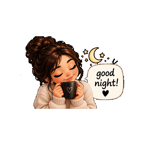 Good Night Stars Sticker