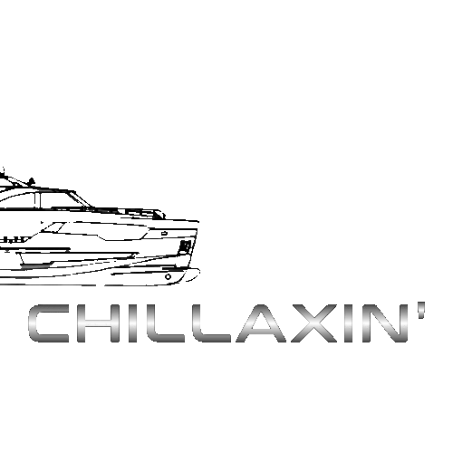 Chillaxin' Charters Sticker