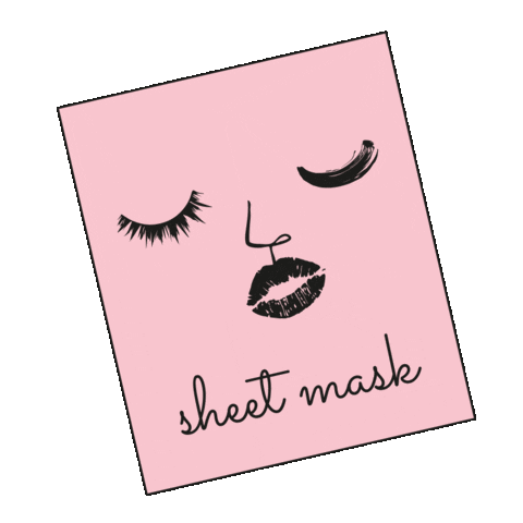 K-Beauty Sheet Mask Sticker by PIBU Beauty