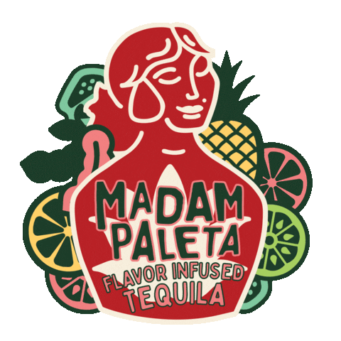Madam Paleta Tequila Sticker
