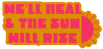 Sun Heal Sticker