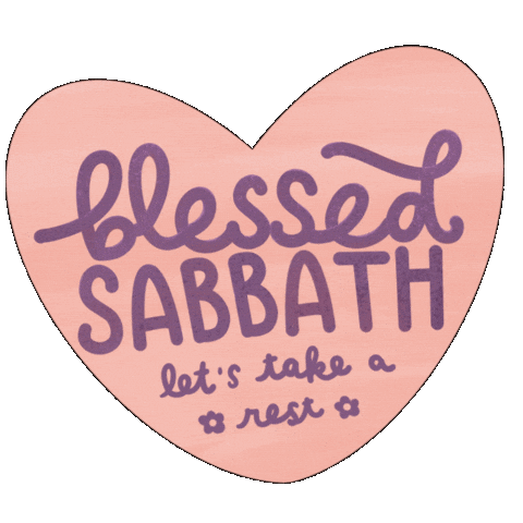 Seventh Day Rest Sticker