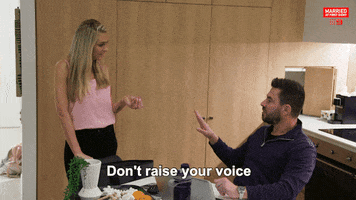 Yell Raise Your Voice GIF by Married At First Sight