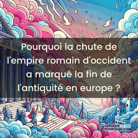 Chute Empire Romain GIF by ExpliquePourquoi.com