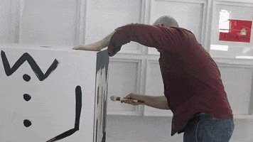 artist painting GIF by Serge Bloch