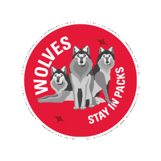 Nc State Wolf Sticker by NC State University