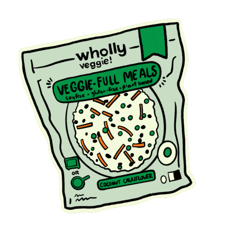Wholly Veggie Sticker