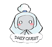 Quest Sticker by MG