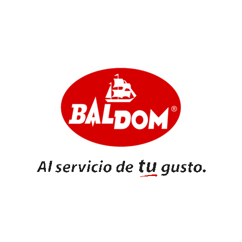 Baldom Sticker