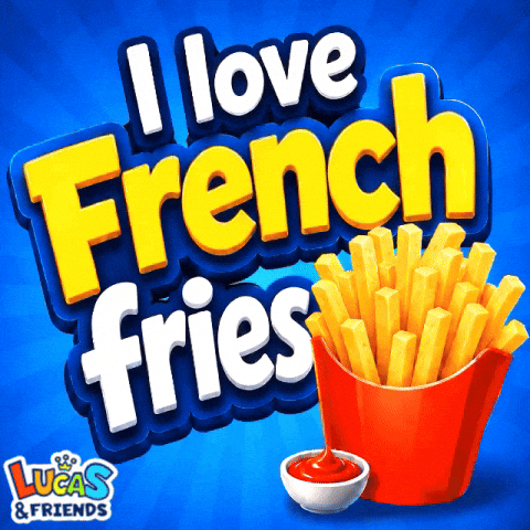 Fast Food Love GIF by Lucas and Friends by RV AppStudios