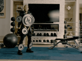 Fall Weights GIF by One A Day